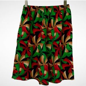 Vintage Wild Print 90s Shorts Rayon Fresh Prince‎